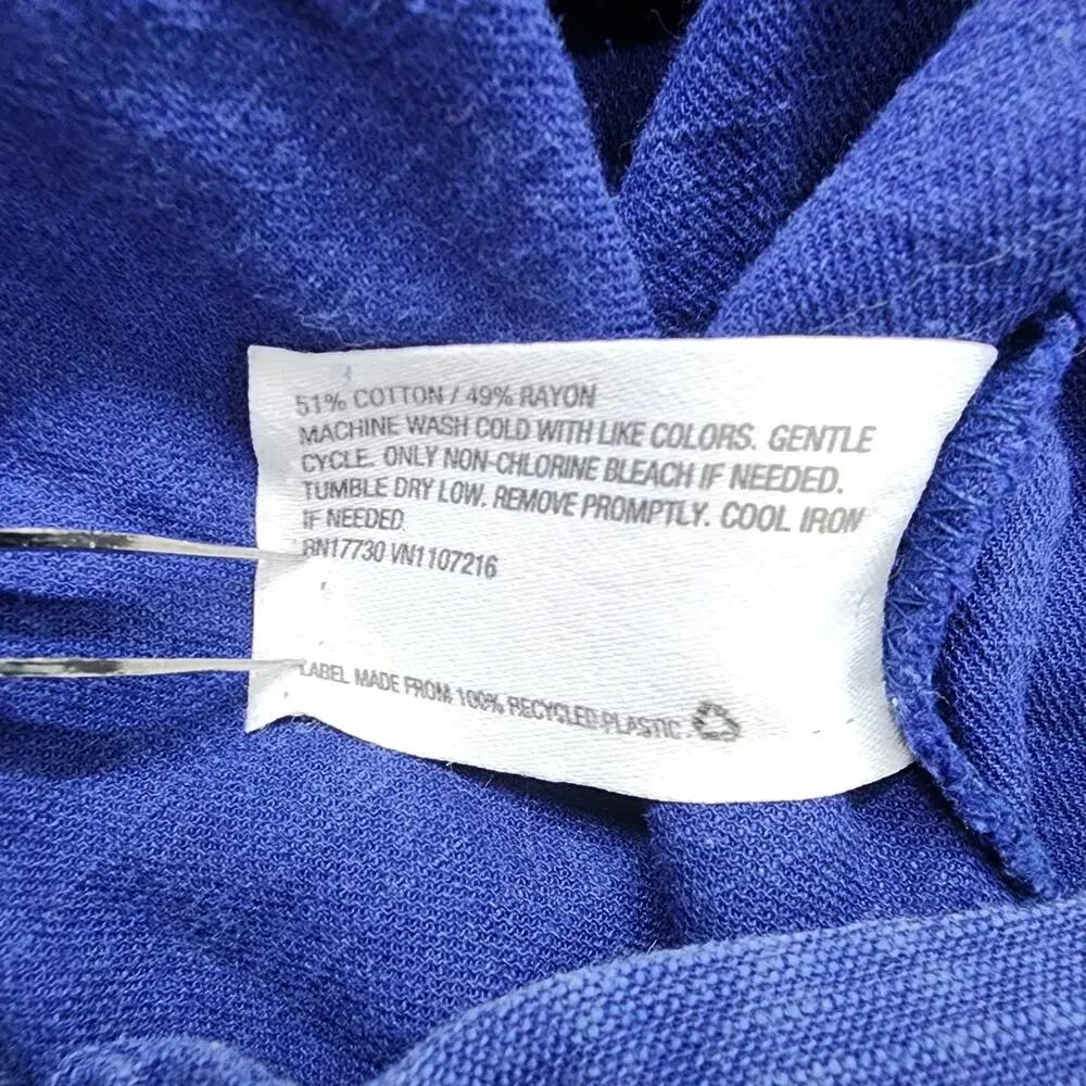 The Nines By Hatch Pant Womens XS Blue‎ Stretch Cotton Twill Crop Airy Maternity